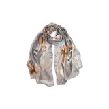 Коричневый серый