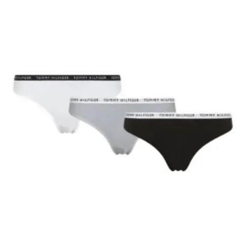 Tommy Hilfiger Серый+Белый+Черный Женские Трусики-бикини