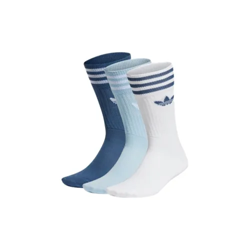Adidas Originals Solid Crew Sock Носки до колена Унисекс 3 упаковки