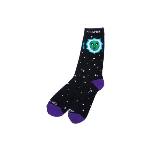 RIPNDIP совместные черные мужские носки до колена