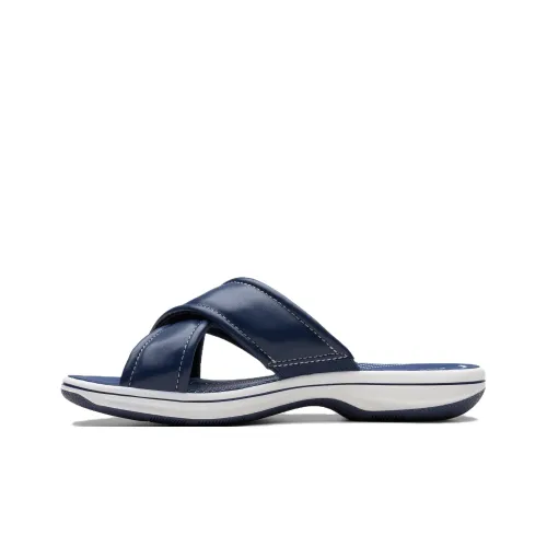 Clarks Слипоны Женские Морской Синий