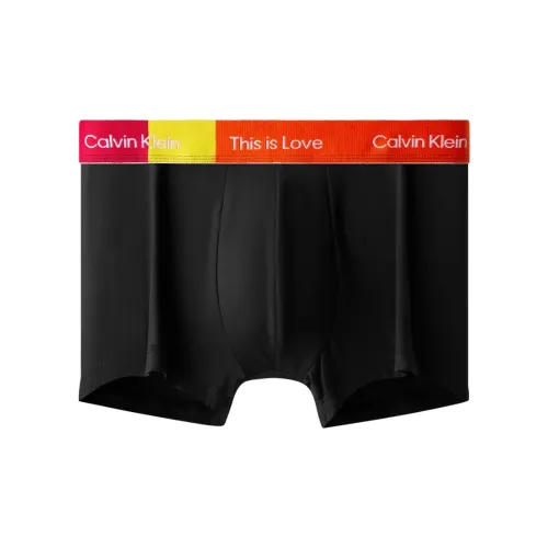 Calvin Klein Rainbow Series BTK Космический черный Теплый оттенок Edge Мужской Стрелка Брюки
