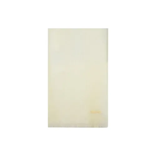 MaxMara Чистая шерсть Вязаные шарфы Женские Белые