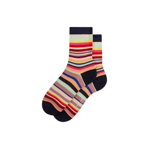 Paul Smith 1 шт Темно-синий Женские Носки MID до икры