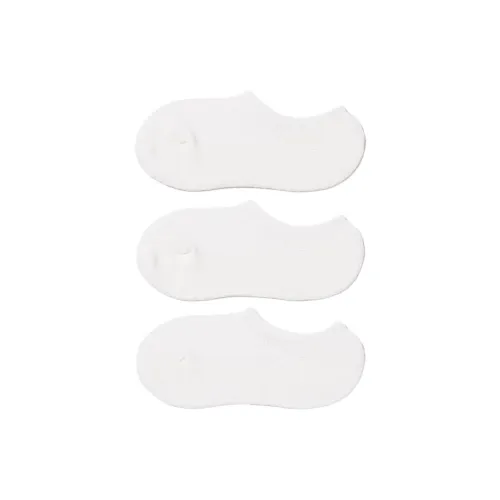 UNIQLO No Show Носки Женские 3 пачки Белые