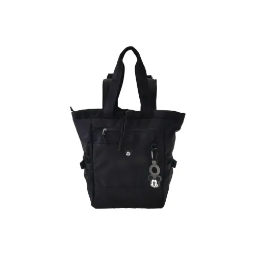 Disney Холст Портативный Двойная Сумка на Плечо Холст Регулярный Унисекс Черный