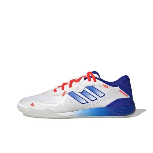 Adidas Fevernova Court IC IN Для помещений Противоскользящие Устойчивые к истиранию Футбольные бутсы Унисекс Белый