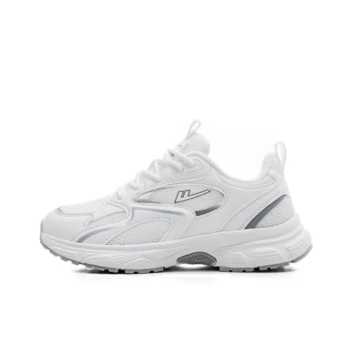 Warrior Shock Absorbers Slip-Resistant Abrasion-Resistant Low Top Casual Shoes Unisex White Warrior Shock Absorbers Противоскользящие устойчивые к истиранию низкий топ повседневная обувь унисекс белый