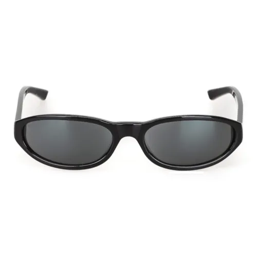 Balenciaga Ацетат OVAL SUNGLASSES Женские Черный