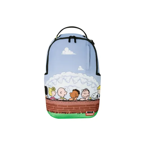 SPRAYGROUND SNOOPY Коллаборация Полиэстер Рюкзак Обычный Унисекс Многоцветный