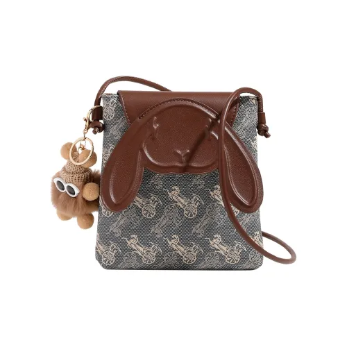 TTaG．baG Сумка через плечо из коровьей кожи женская сумка на плечо синий коричневый