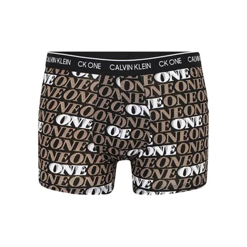 Calvin Klein Трусы Мужские 1 Пачка Коричневый