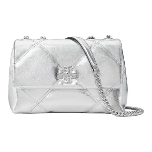 TORY BURCH Kira (Красный) Кожа Сумка через плечо Сумка на плечо Маленькая Женская Серебряная