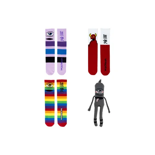 Toy Machine Многоцветные Унисекс Колено Высокие Носки