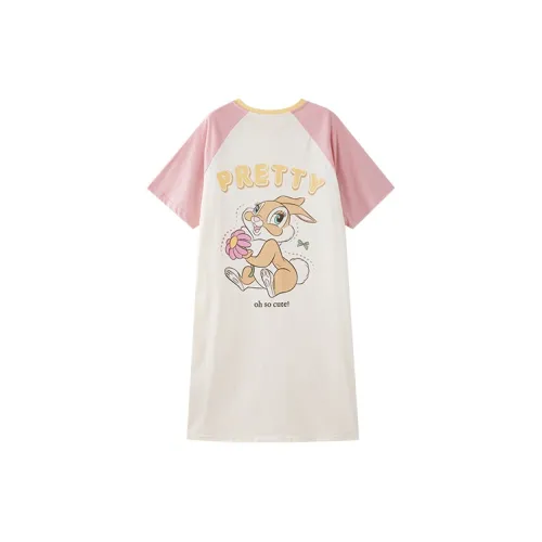 GUKOO Bambi Перламутрово-белый Женские Ночные сорочки