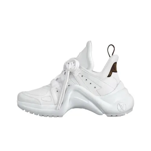 LOUIS VUITTON Archlight Low Топ Повседневная обувь Женская Белая