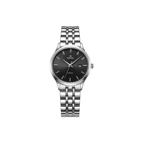 EBOHR Механический Movement Женские часы 30MM Черные