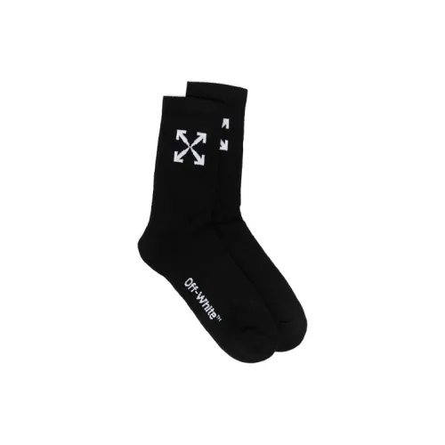 Off Белый SS21 Унисекс MID Носки до икры