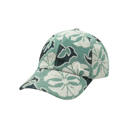EVISU Полиэстер Кепки Унисекс Синий Зеленый