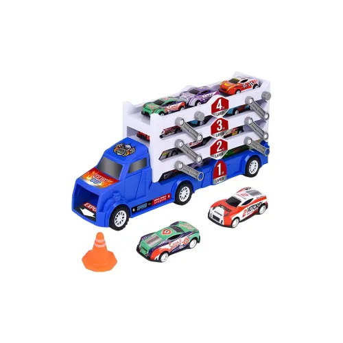 ZHIENB Контейнер Грузовик Катапульта Слайд Дорожка Хранение Набор Игрушек