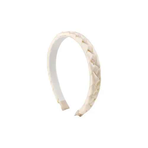 BABYBEI Элегантность Минималистский стиль Универсальный Премиум Ручная работа Мягкий Бежевый Аксессуары для волос Женские