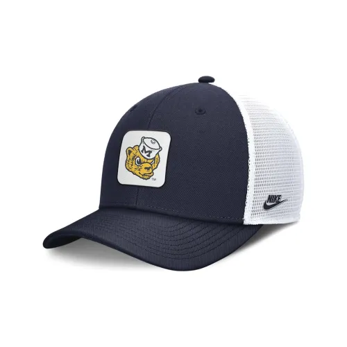 Nike Хлопковые кепки унисекс морского синего цвета