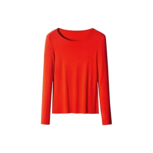 CK Calvin Klein Термический топ женский гранатово-красный