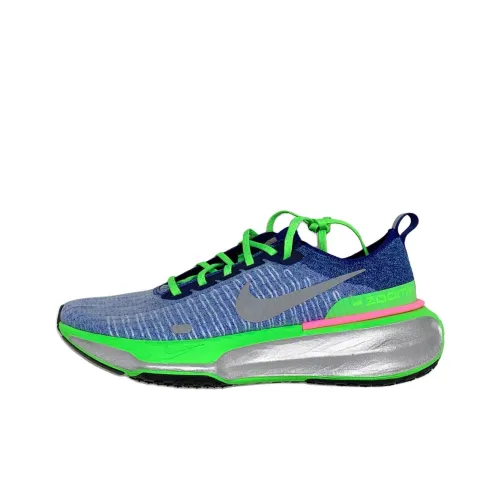 Nike Invincible 3 Slip-resistant Abrasion-resistant Low Top Беговые кроссовки Мужской Синий