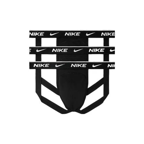 Nike 1 комплект 3 шт Черный мужской Трусики-бикини