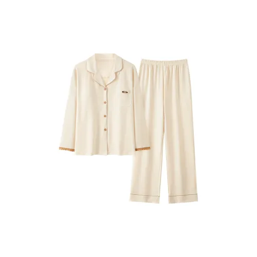 The Story Of The Flower Season Пижамный комплект женский абрикосовый