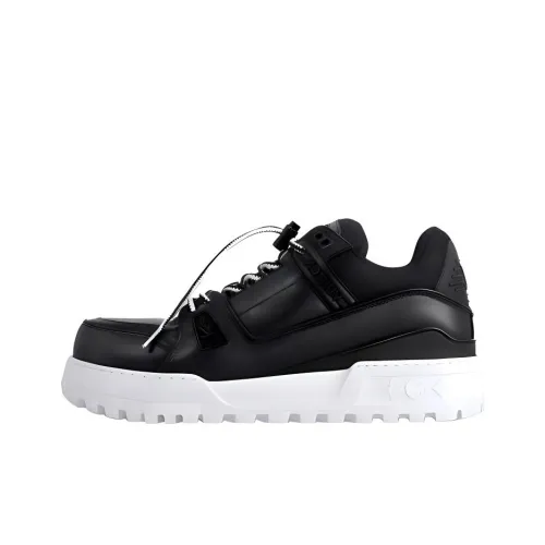 LOUIS VUITTON Trainer Maxi Low Топ Повседневная обувь Унисекс Черный