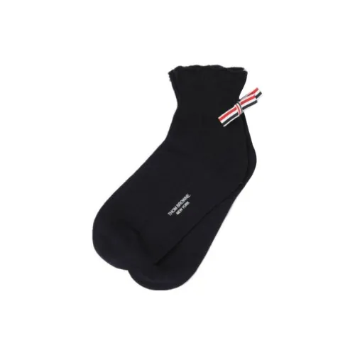 THOM BROWNE 1 шт Морской синий Женские Носки MID до икры