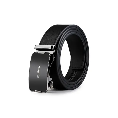 MILLIE'S Высококачественные брюки с автоматической застежкой ремень из коровьей кожи мужские ширина 3,5 см