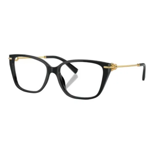 TIFFANY CO. Ацетатные оправы для очков с неровной формой женские черные