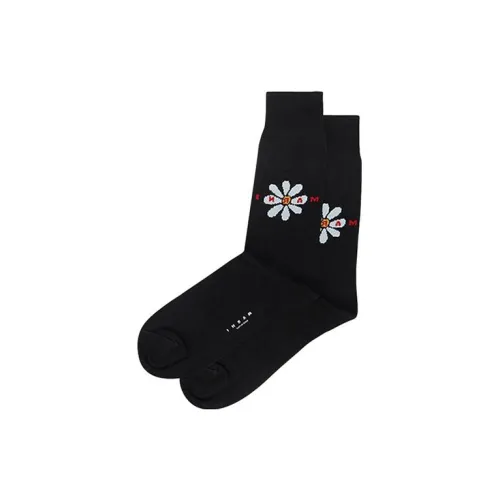 MARNI Черные мужские носки до колена