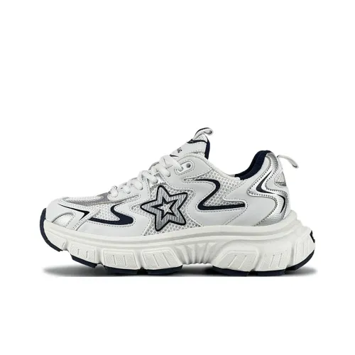 LuzaoT SUPER DRAG Slip-resistant Abrasion-resistant Low Top Footwear Slipper Unisex White Blue