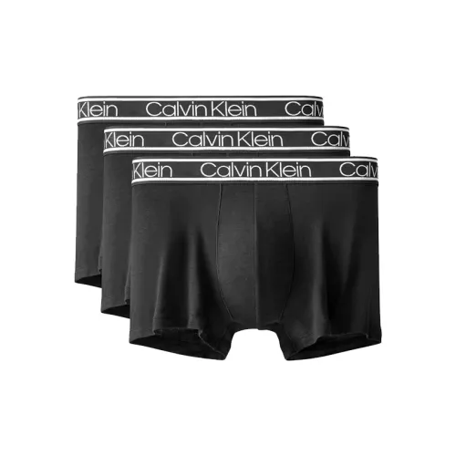 Calvin Klein 001 Космический Черный Мужские Боксер-шорты