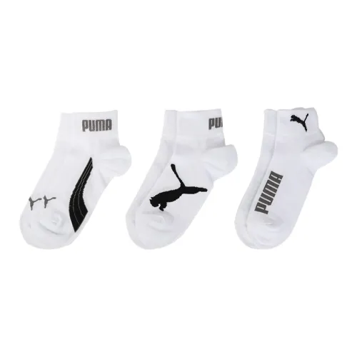 PUMA 3 шт Белые Унисекс Носки