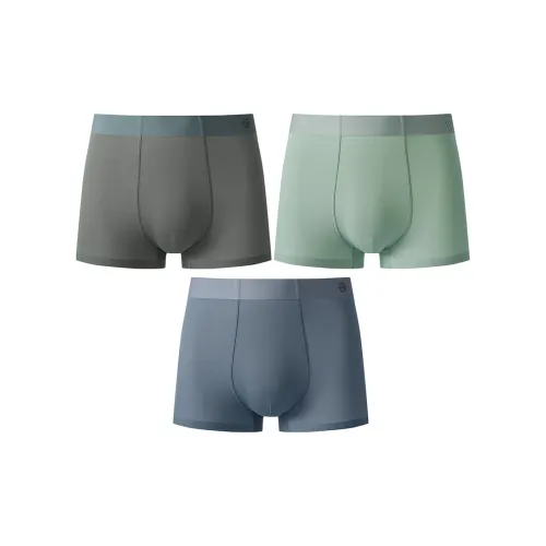 GXG Синий Серый Темно-зеленый Светло-зеленый Мужские боксер-шорты