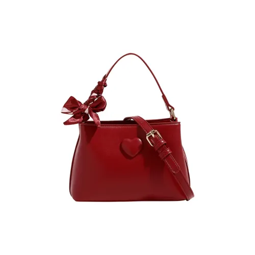 TTaG．baG Сумка через плечо из коровьей кожи сумка для женщин бордовый