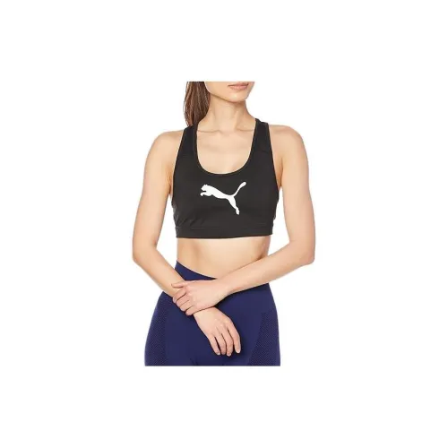 PUMA Черные Женские Бюстгальтеры