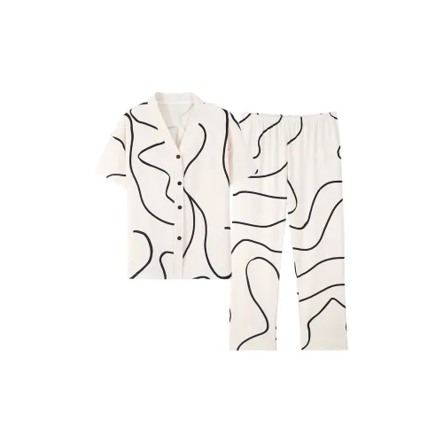 MIIOW Cool One Summer Series Белый Женские Пижамные Комплекты