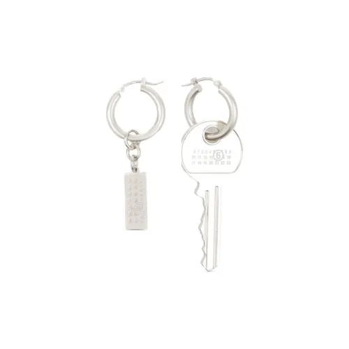 MM6 Maison Margiela Брассовые серьги Женские