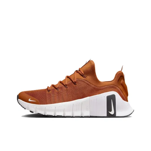 Nike Free Metcon 6 Slip-Resistant Abrasion-Resistant Low-Top Training Shoes Men's Brown