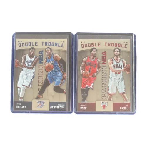 Panini 2015 Panini Thunder Цвет KD Russell Westbrook Билеты Быки Розовый Gasol Билеты Всего 2 Продукта Карты