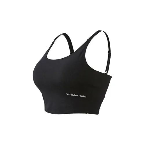 New Balance Женские Бюстгальтеры Черного Цвета