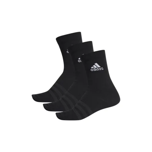 Adidas 1 комплект 3 шт Черные Унисекс MID Носки до икры