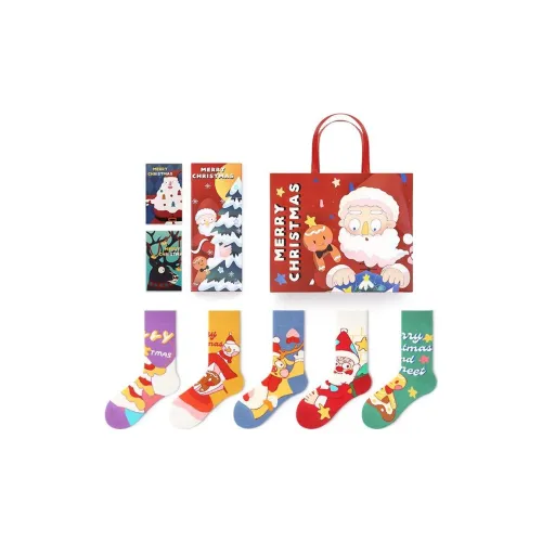 PRIMEET Носки Crew Gift Box Set Унисекс 5 пар