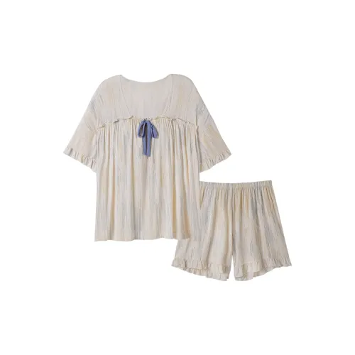 William Pajama Комплект Женский Абрикос