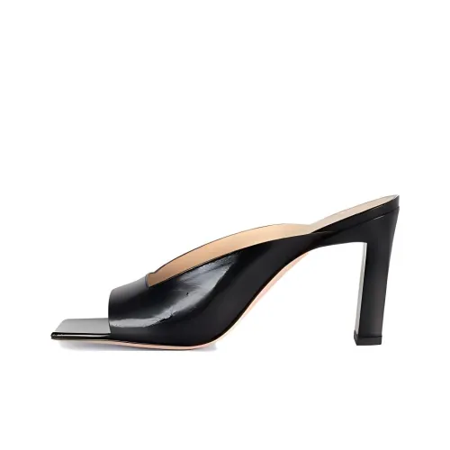 Wandler Слипоны 8,5 см Женские Черные